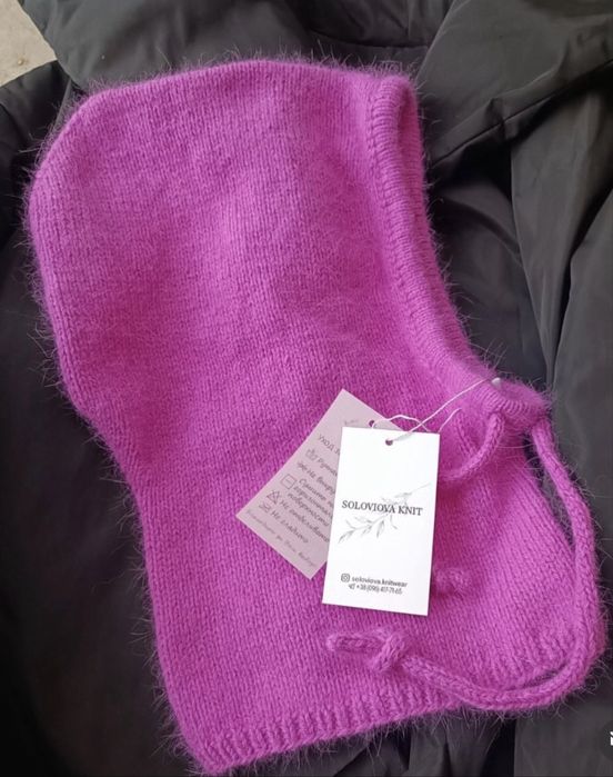 Продам вязаный капор ручная работа