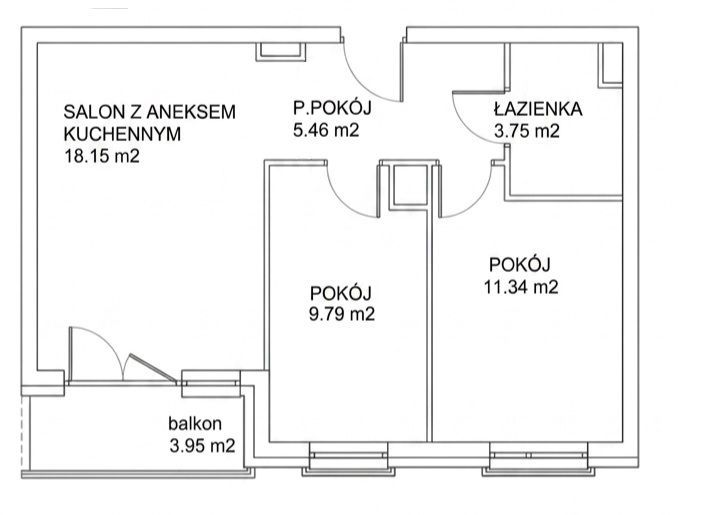 Wysoki standard | 3 pokoje | ul. Tęczowa | Centrum | klimatyzacja
