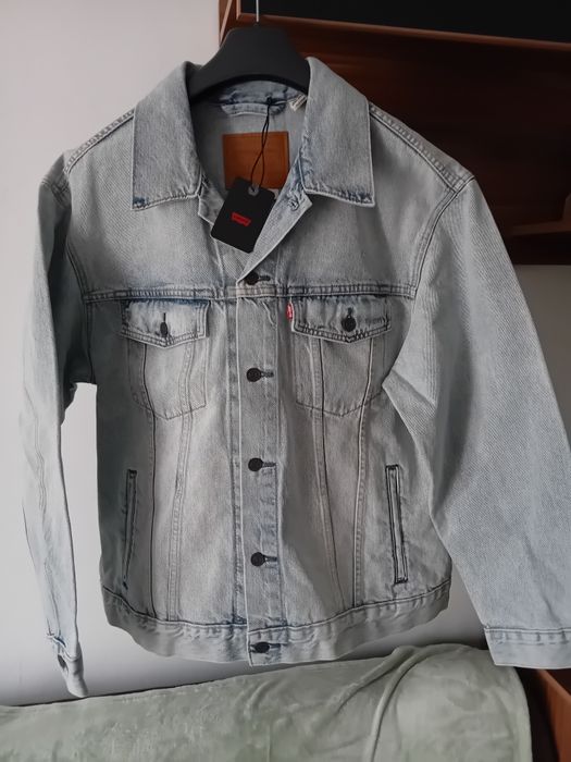 Levi's big trucker 2xl xxl kurtka męska jeansowa klata 70 cm
