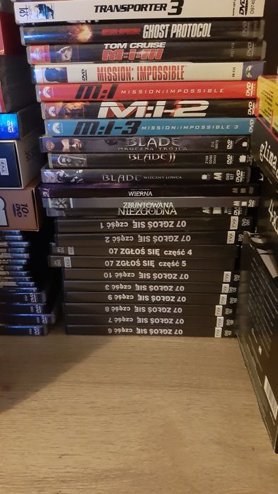 Kolekcja filmów dvd