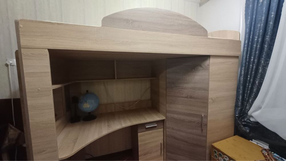 Ліжко горище орбіта + матрац в подарунок