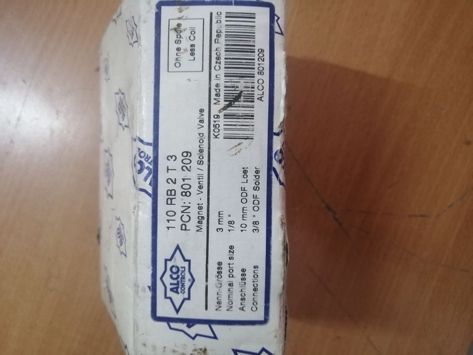 Вентиль соленоидный Alco Controls 200 RB 4 T 3