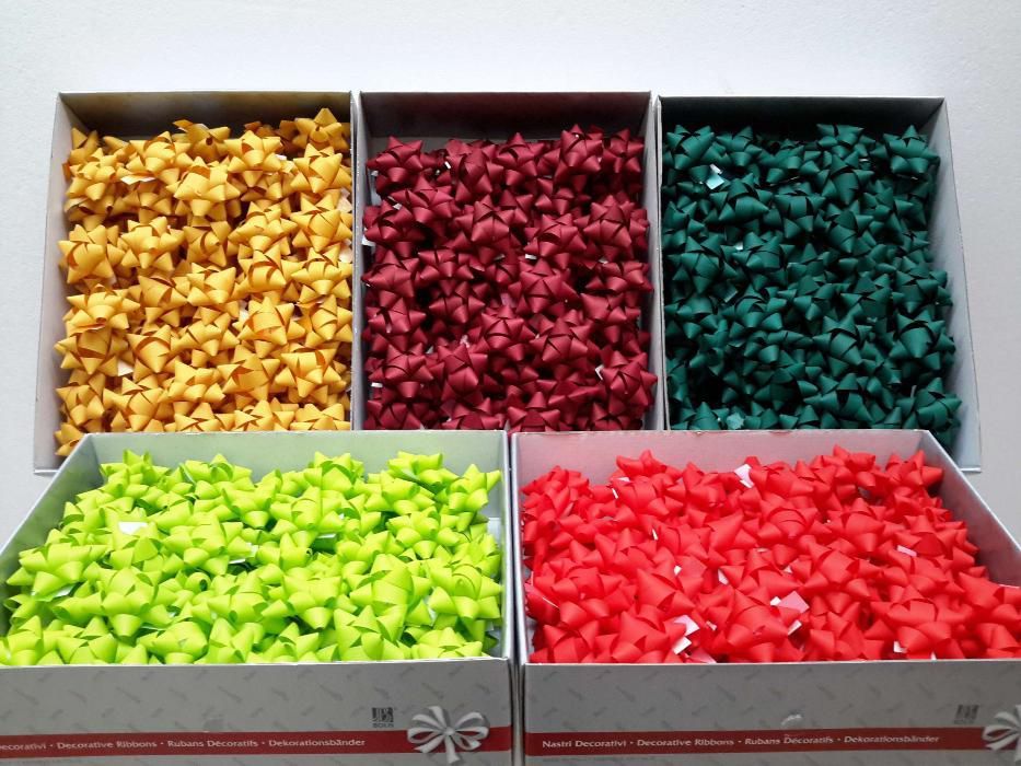 Laços presentes de natal