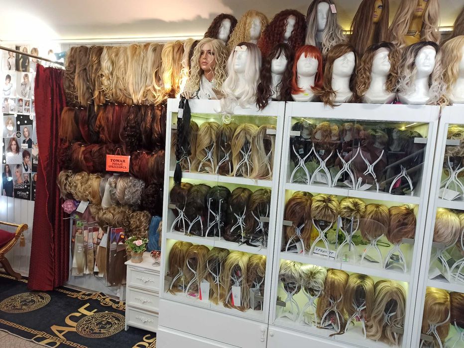 Topper  długi falowany bez grzywki jak naturalny -salon peruk