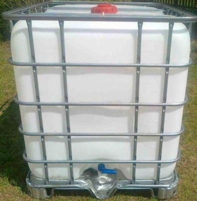 Zbiornik 1000l paletopojemnik zbiorniki beczka mauser ibc rsm woda