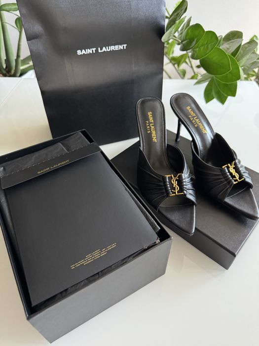 Klapki Babylone Saint Laurent