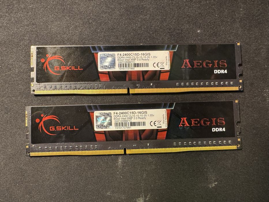 Gskill Aegis 16GB DDR4 2400 cl15