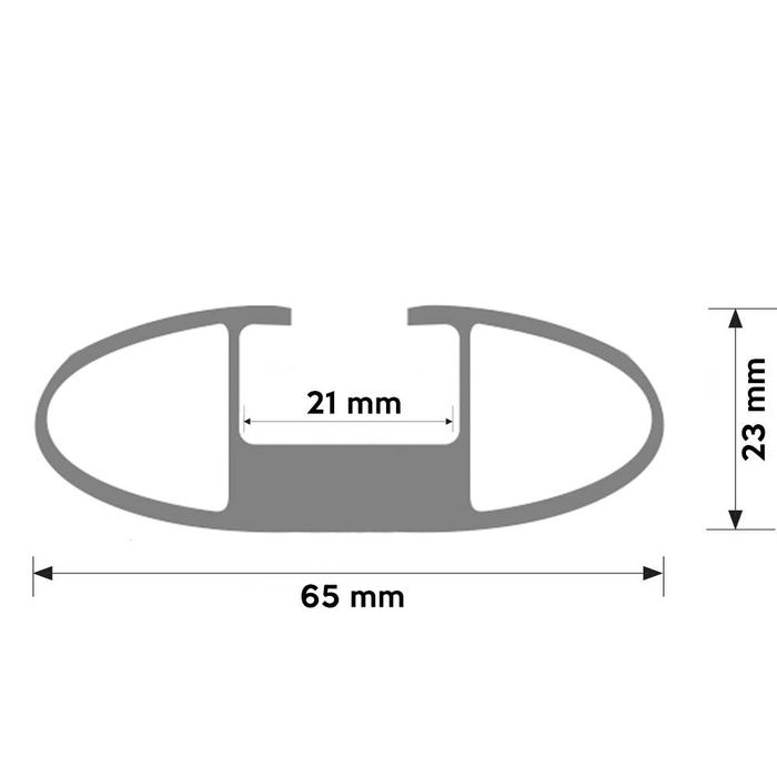 Vendo Barras de tejadilho como novas HAST H12 Railing (GOLF 7, PASSAT 7)
