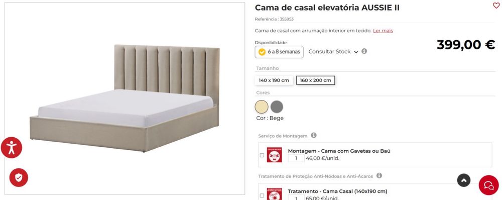 Vendo cama  como nova