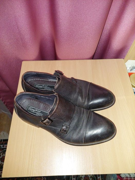 Туфлі шкіряні 41р чоловічі коричневі