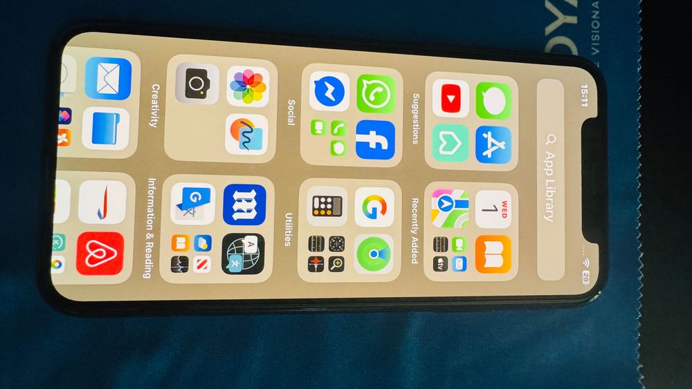 iPhone X 256Gb em muito bom estado bateria com 84% vida útil