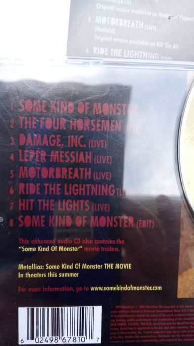 Metallica Some Kind Of Monster