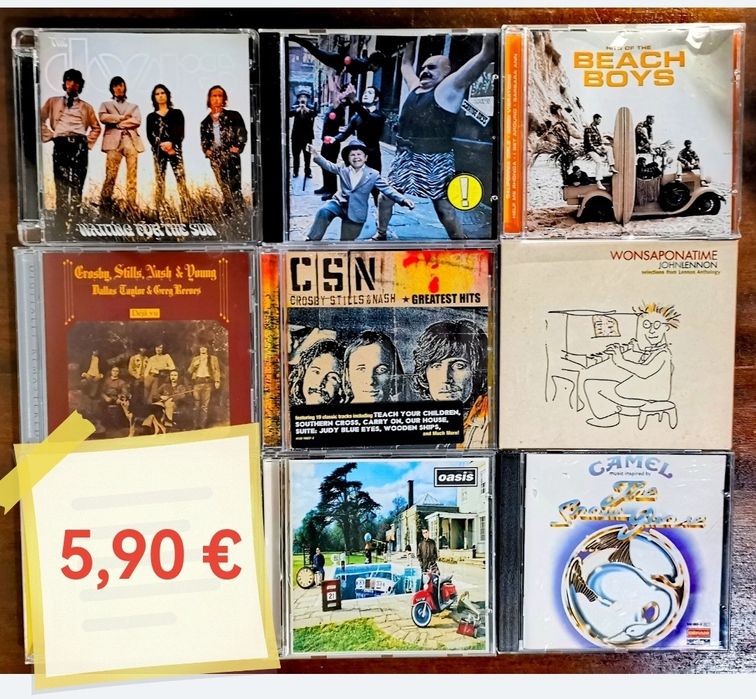 Packs de CDs a partir de 3 euros