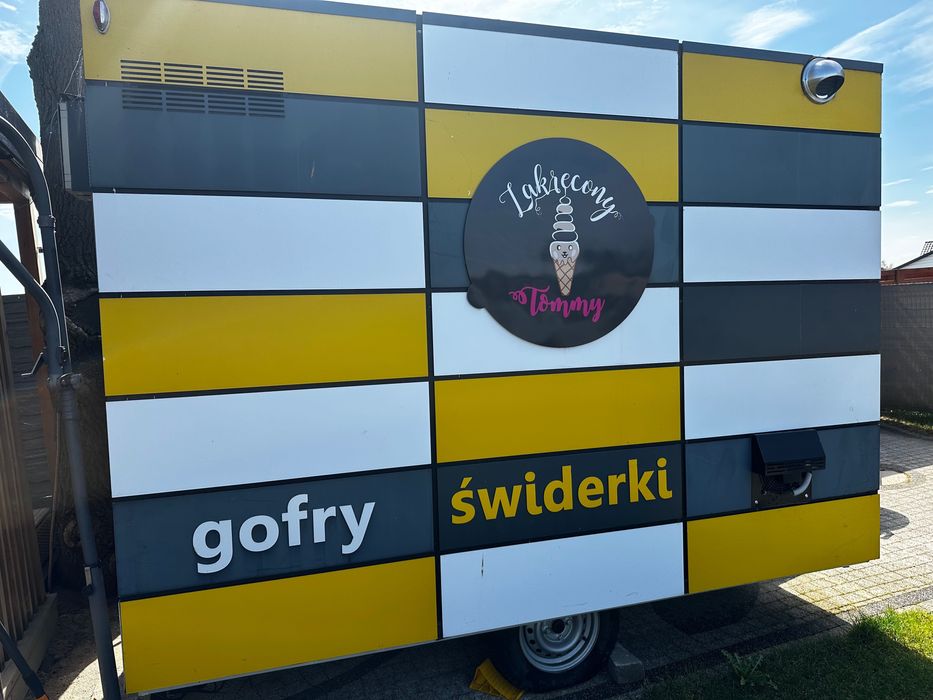 Przyczepa gastronomiczna lodziarnia Niewiadów