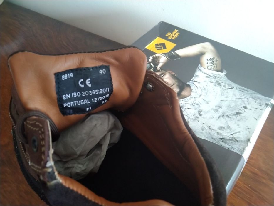 Calçado de segurança meia bota 2W4 To Work For novo