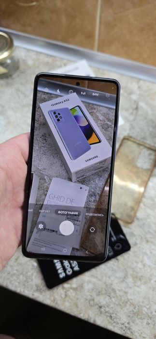 ПРОДАМ официальный телефон Samsung Galaxy A52, 8ram, 256gb violet