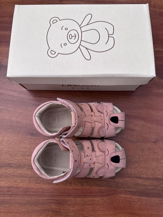 Sandały misie Lasocki kids skórzane