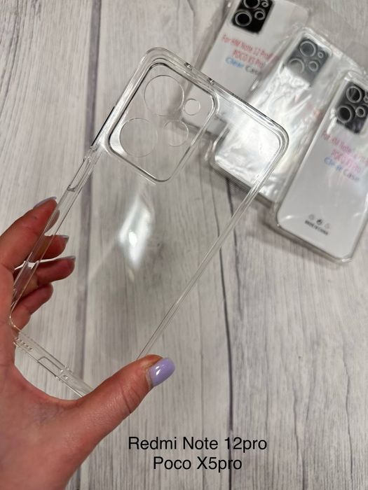 Силикон Бампер Чехол Накладка Poco POCO X5 pro Чохол силікон Поко
