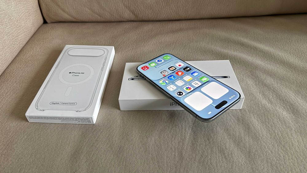 Vendo troco iPhone Air 256Gb Azul C/Fatura e Garantia Apple