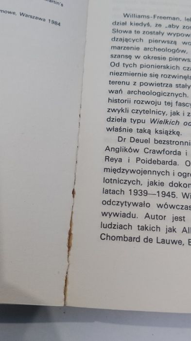 Lot w przeszłość książka