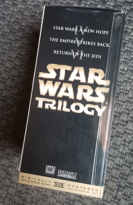 Star Wars Trylogia VHS IV V VI