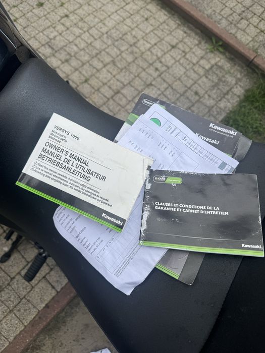 Kawasaki versys 1000 udokumentowany niski przebieg