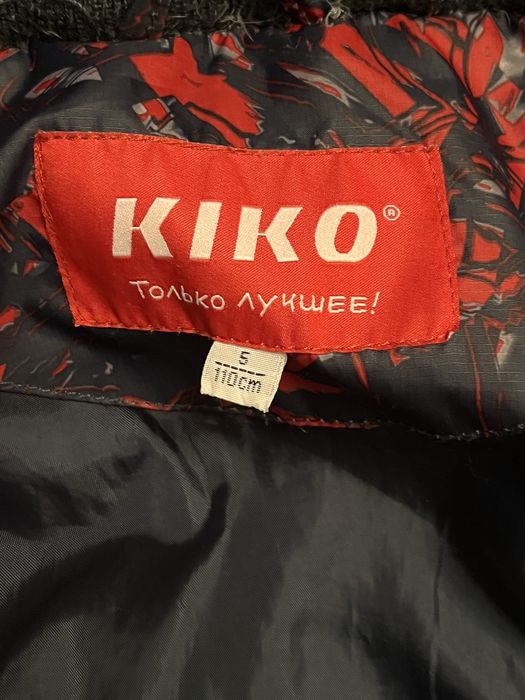 Зимова куртка пуховик KIKO. 110см. Зимняя куртка пуховик, мальчик