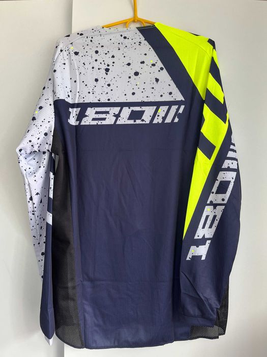 Strój FOX MX 180 Nirv (Grey Fluo Black)(cross,quad,enduto,mtb)