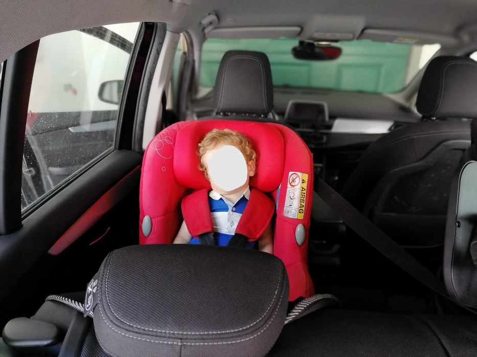 Cadeira ISOFIX, Top Tether, reclinável, duplo sentido, ótimo estado!