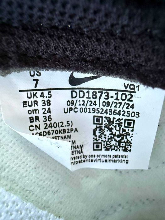 ОРИГІНАЛ! Nike Dunk Low NN White/Black 38 38.5 39 40.5 41 | DD1873-102
