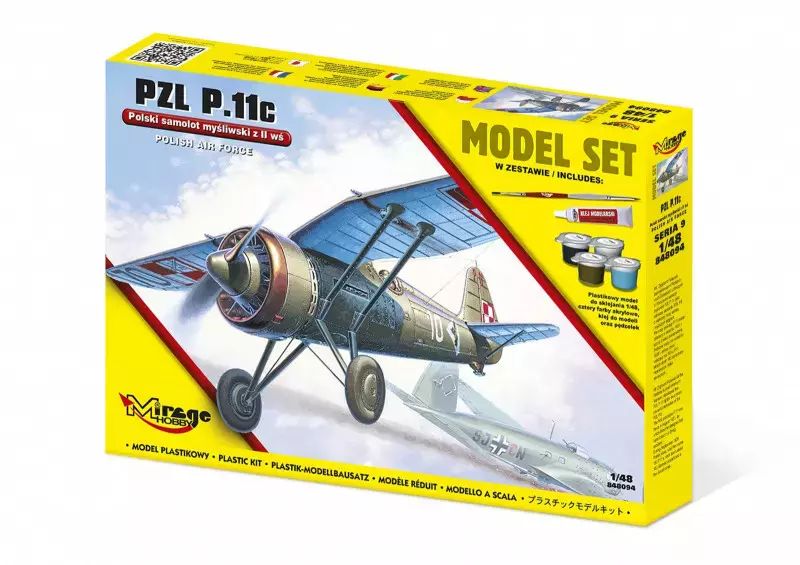 Model plastikowy Set Samolot P.11C. Mirage