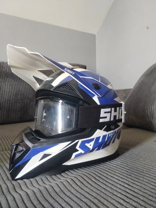 Kask+ gogle marki SHOT