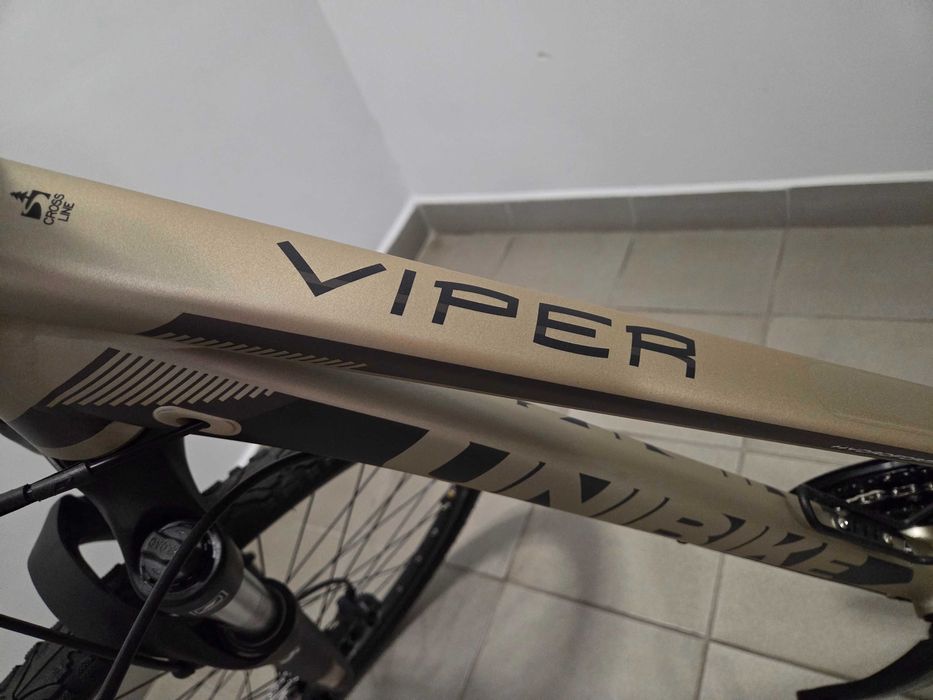 Rower crossowy unibike viper kolor zloty rozm 17