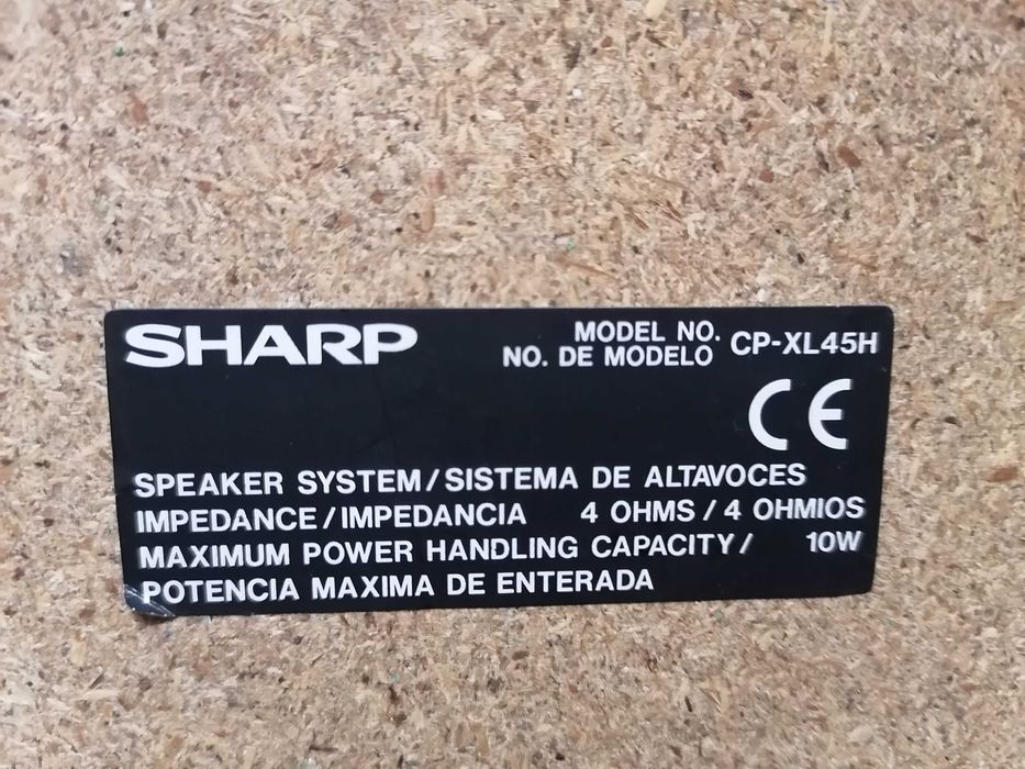 Kolumny Głośniki Sharp CP-XL45H