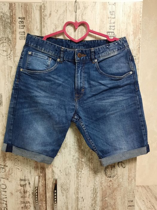 Шорти джинсові чоловічі H&M р.S