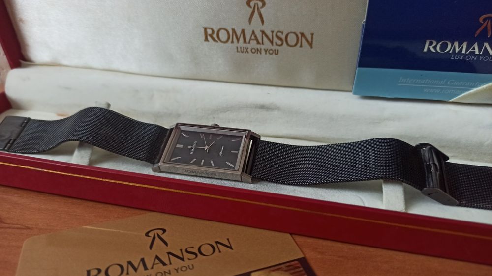 Romanson lux on you.