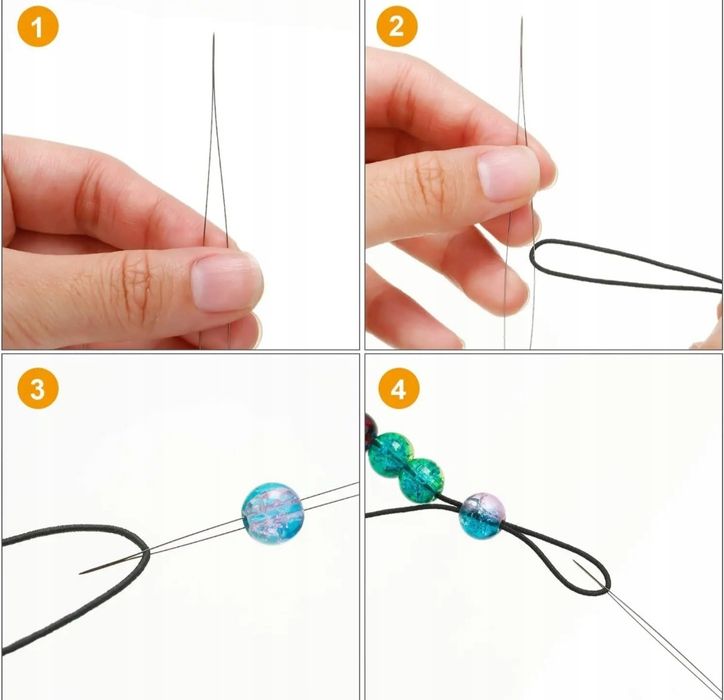 Styl 1.0MMx100M Przezroczysty elastyczny sznurek DIY