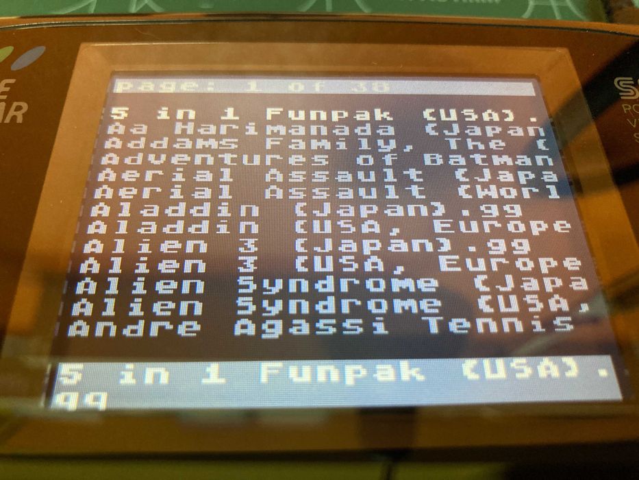 Gamegear - Everdrive