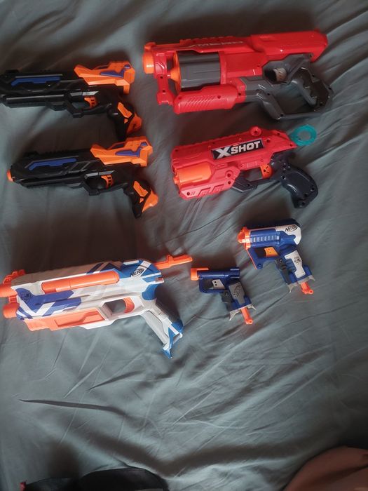 Pistolety NERF na strzalki