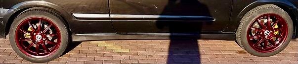 Диски титани р17 на 4 шпильки, без резини.