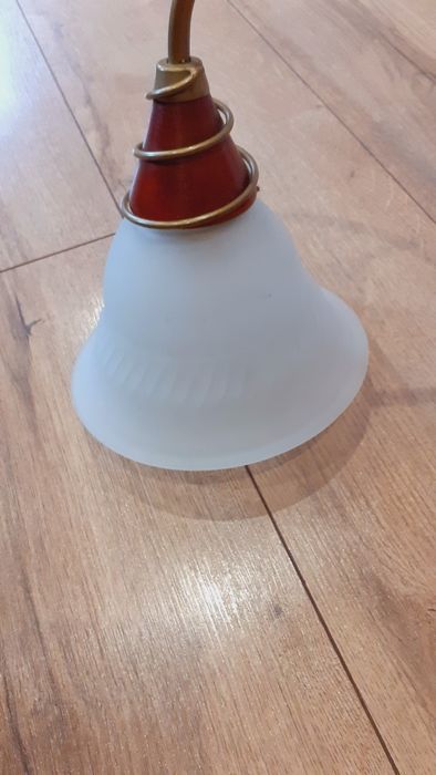 Żyrandol bardzo ładny z prl mosiężny