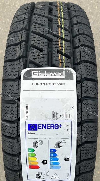 205/75/16C R16C Gislaved Euro*Frost VAN 110/108R 2шт Зимова шина Нова!