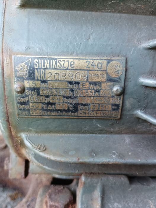 Silnik 3 fazowy sprawny