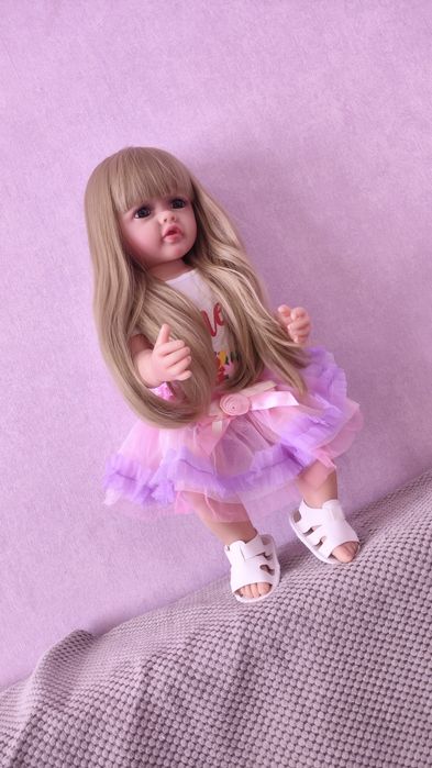 Лялька Ребор кукла подарунок вініл- силіконова реалістична