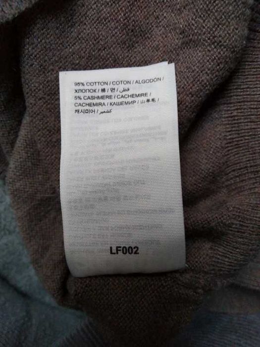 Cienki sweter bluzka na długi rękaw z kaszmirem Superdry