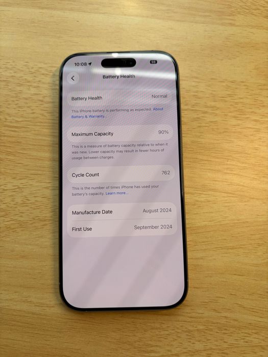 Apple iPhone 16 Pro 256Gb Natural Titanium eSim