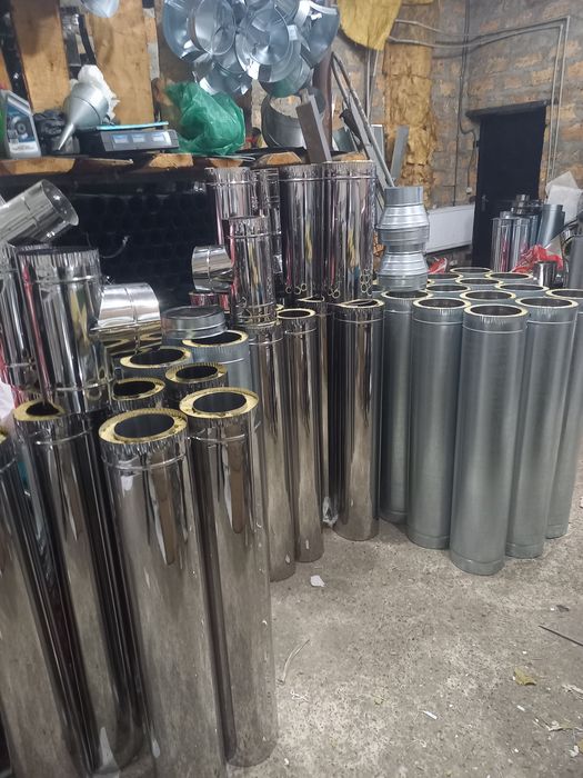 Димохід Дымоход Сендвіч Труба Утеплена Труба  Всі діаметри