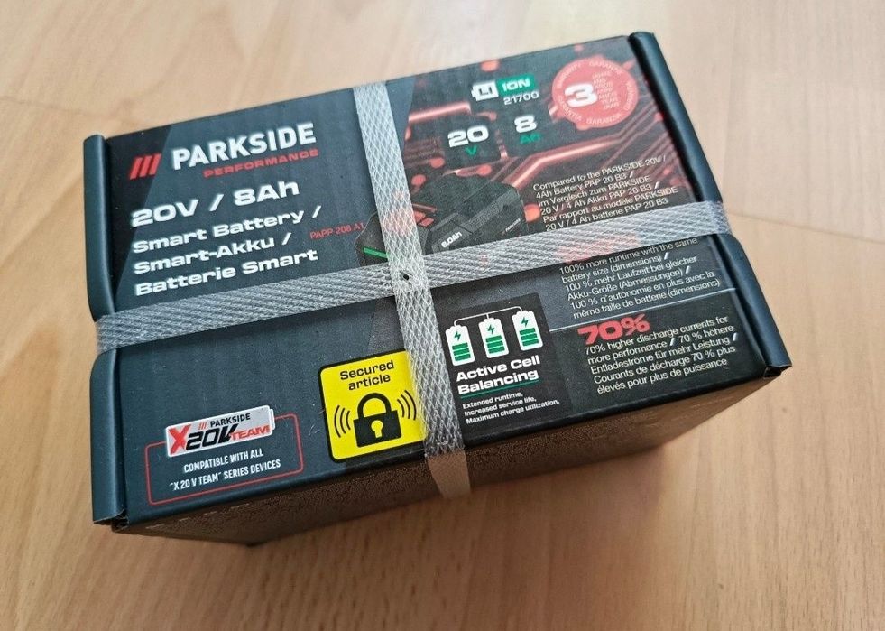 Bateria Parkside 20v 8Ah performance