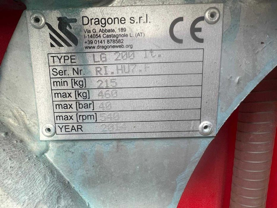 Pulverizador Canhão Marca Daragone 250 lit.