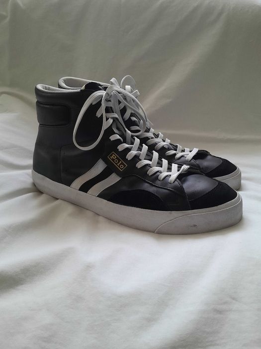 Sprzedam sneakersy męskie Polo Ralph Lauren GERVIN mid black